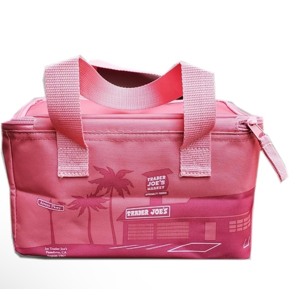 Trader Joe’s Other - Trader Joe’s small pink cooler